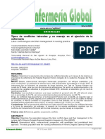 Tipos de Conflictos en Salud