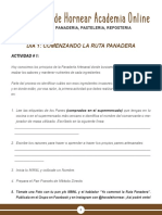 Hora de Hornear Academia Online: Día 1: Comenzando La Ruta Panadera