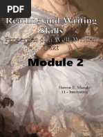 Herron E. Manalo 11 Innovative Reading and Writing Skills Module 2 PDF