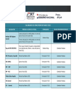 Calendario de Vencimientos de Marzo