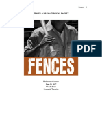 Fences - Critical, Dramatic Theory Paper