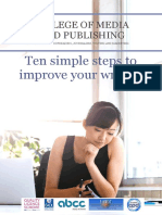 Ten Simple Steps To Improve Your Writing v18.03