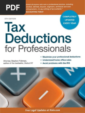 Tax Deductions for Professionals