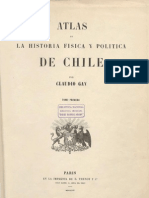 Atlas La Historia Fisica y Podlitica de Chile, Claudio Gay