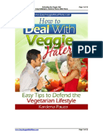 Defending The Veggie Diet Page 1 of 22 Craig Ballantyne, Kardena Pauza, Mark Pauza