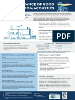 The Importance of Good Classroom Acoustics