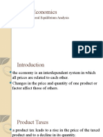 Public Economics: Unit IV: General Equilibrium Analysis