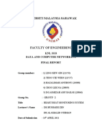 Universiti Malaysia Sarawak: KNL 3333 Data and Computer Networking Final Report