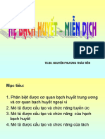 HỆ BẠCH HUYẾT - HỆ MIỄN DỊCH