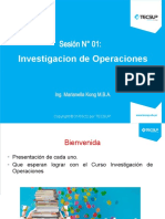 S01 Investigacion de Operaciones