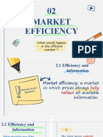 Market Efficiency 02: What Would Happen in The Efficient Market ?