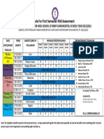 Schedule PTS Semester 1 Tahun 2021