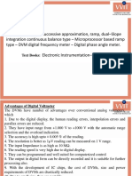 Unit-Iv: Digital Voltmeters: Text Books