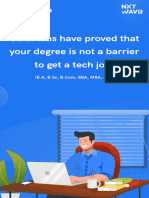 Ccbpians Have Proved That Your Degree Is Not A Barrier To Get A Tech Job