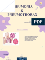 Pneumonia & Pneumothorax