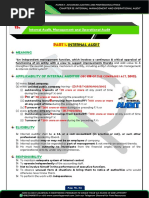 Internal Audit, Management and Operational Audit