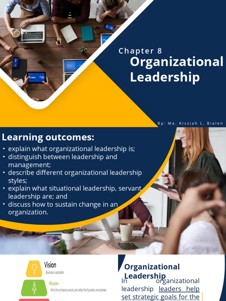 Organizational Leadership in Education | PDF | Leadership | Cognition
