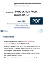 Energy Production From Wastewater: Barış ÇALLI