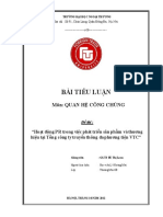 Tiểu Luận Môn Quan Hệ Công Chúng - Hoạt Động PR Trong Việc Phát Triển Sản Phẩm Và Thương Hiệu Tại Tổng Công Ty Truyền Thông Đa Phương Tiện VTC (Download Tai Tailieutuoi.com)