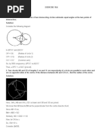 Unit 10 Circles Answer Key | PDF | Circle | Perpendicular