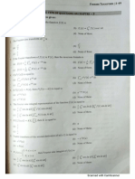 Fourier Transform MCQ'S