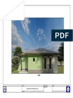 Proposed Bungalow Residential House Perspective: Sheet No. Project: Sheet Contents: Owner