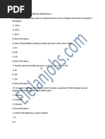 APTITUDE EXAM PART 4 Arithmetic Aptitude Part 4