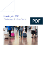 How To Join BSP Online - Airline Guide