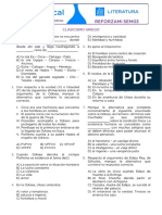 SEMIANUAL UNI TARDE LITERATURA SEM03 CLASICISMO GRIEGO