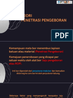 4. Teori penetrasi pengeboran.