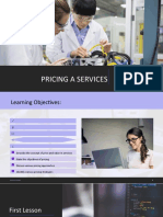 Pricing A Services