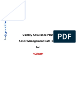Quality Assurance Plan Asset Management Data Mart For