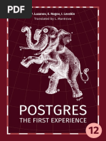 Postgres The First Experience