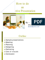 How To Give A Presentation, Intro