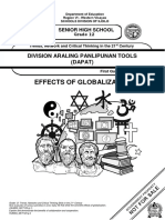 Effects of Globalization: Division Araling Panlipunan Tools (Dapat)