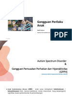 L24. Gangguan Perilaku Anak ASD Dan ADHD Final (Kuliah KG 2021)