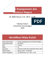 Hukum Kepegawaian Dan Birokrasi Negara