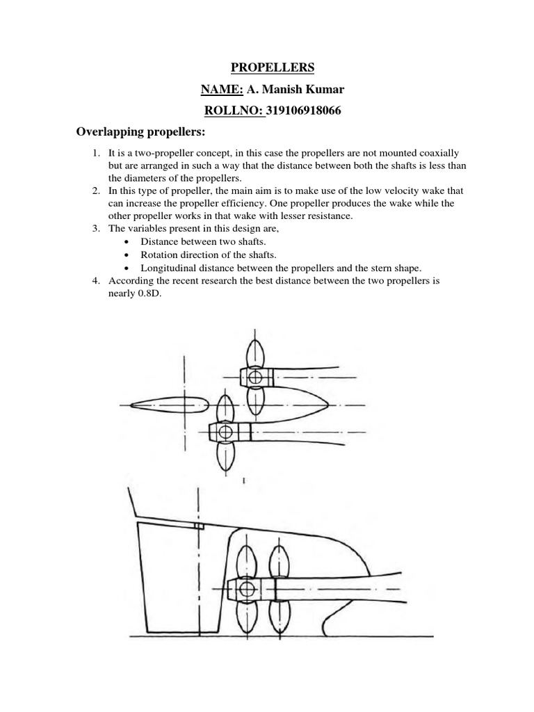An InDepth Analysis of Various Propeller Designs and Their Working