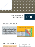 The P-Block Elements Group 18