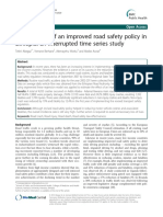 Effectiveness of An Improved Road Safety Policy in Ethiopia