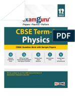 Examguru Physics Class 12 Term 2 Book