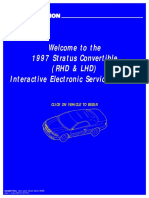 Chrysler Stratus Service Manual