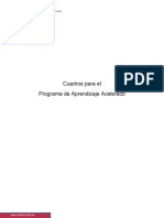 Cuadros Del Programa de Aprendizaje Acelerado - Cosecha Amistad