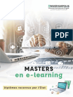 Brochure E-Learning Formation À Distance - Universiapolis Laayoune