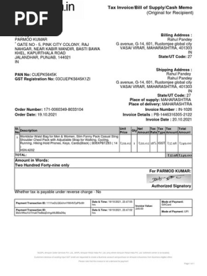 invoice