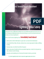 Lighting Strike Safety