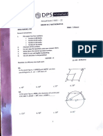 Maths Annual Exam