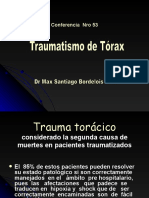 CONFERENCIA 053 - Trauma Toraxico