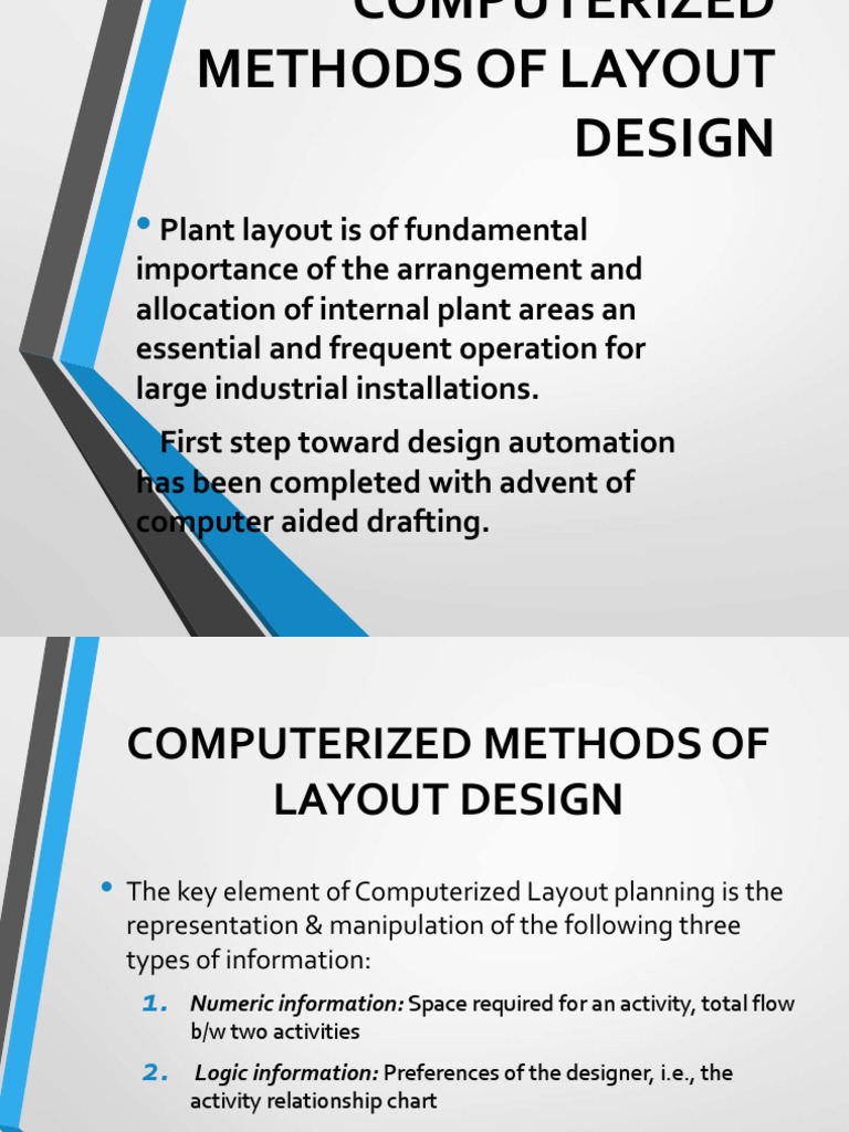 Layout | PDF | Algorithms | Automation