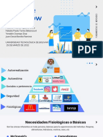 Pirámide Maslow y necesidades humanas